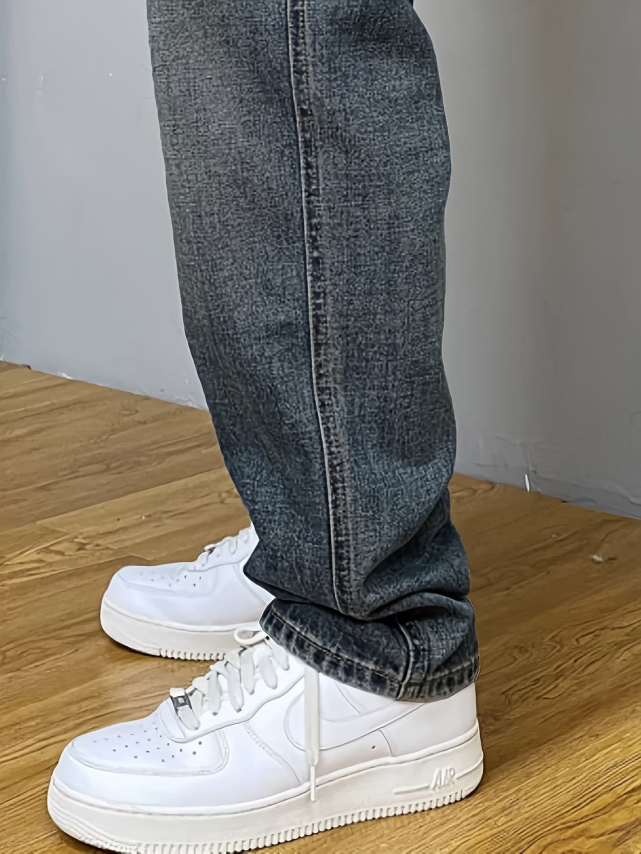 Jeans Vaqueros Y2K Vintage Lavados Pierna Recta - Casual Trabajo