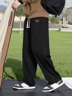 Selección Golden Meow Pantalones Deportivos Delgados de Verano, Pantalones Casuales Rectos y Holgados Versátiles, Pantalones de Secado Rápido para Hombres